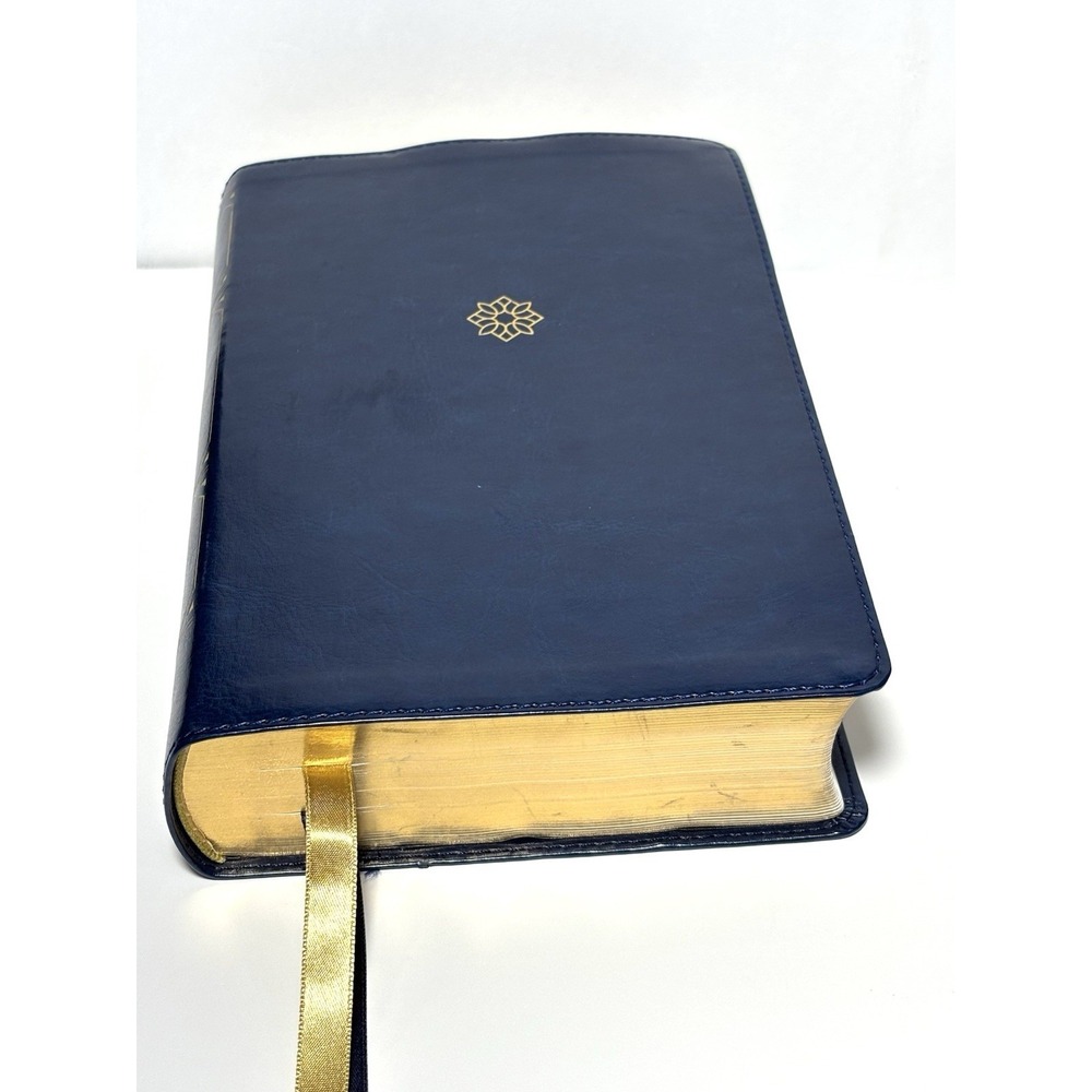 Thompson Chain-Reference Bible NKJV Leathersoft Blue Zondervan Hardcover Indexed - Picture 4 of 9
